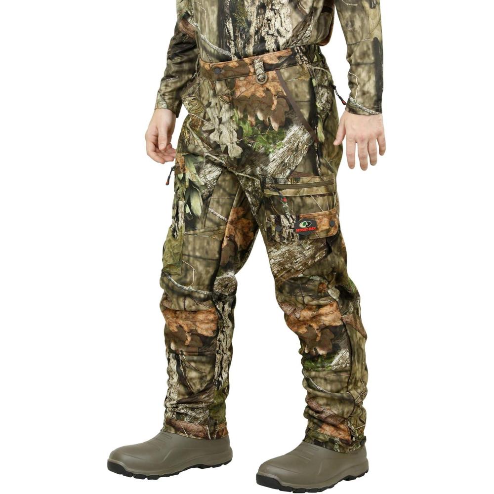 imageMossy Oak Sherpa Fleece Lined Camo Hunting Pants for MenBreakup Country