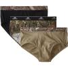 Mossy Oak Men’s Briefs (3-Pack)(Assorted Black/Prairie Dust/Break Up Infinity)