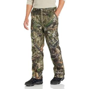 Mossy Oak Sherpa Fleece Lined Camo Hunting Pants for Men(Country Dna)