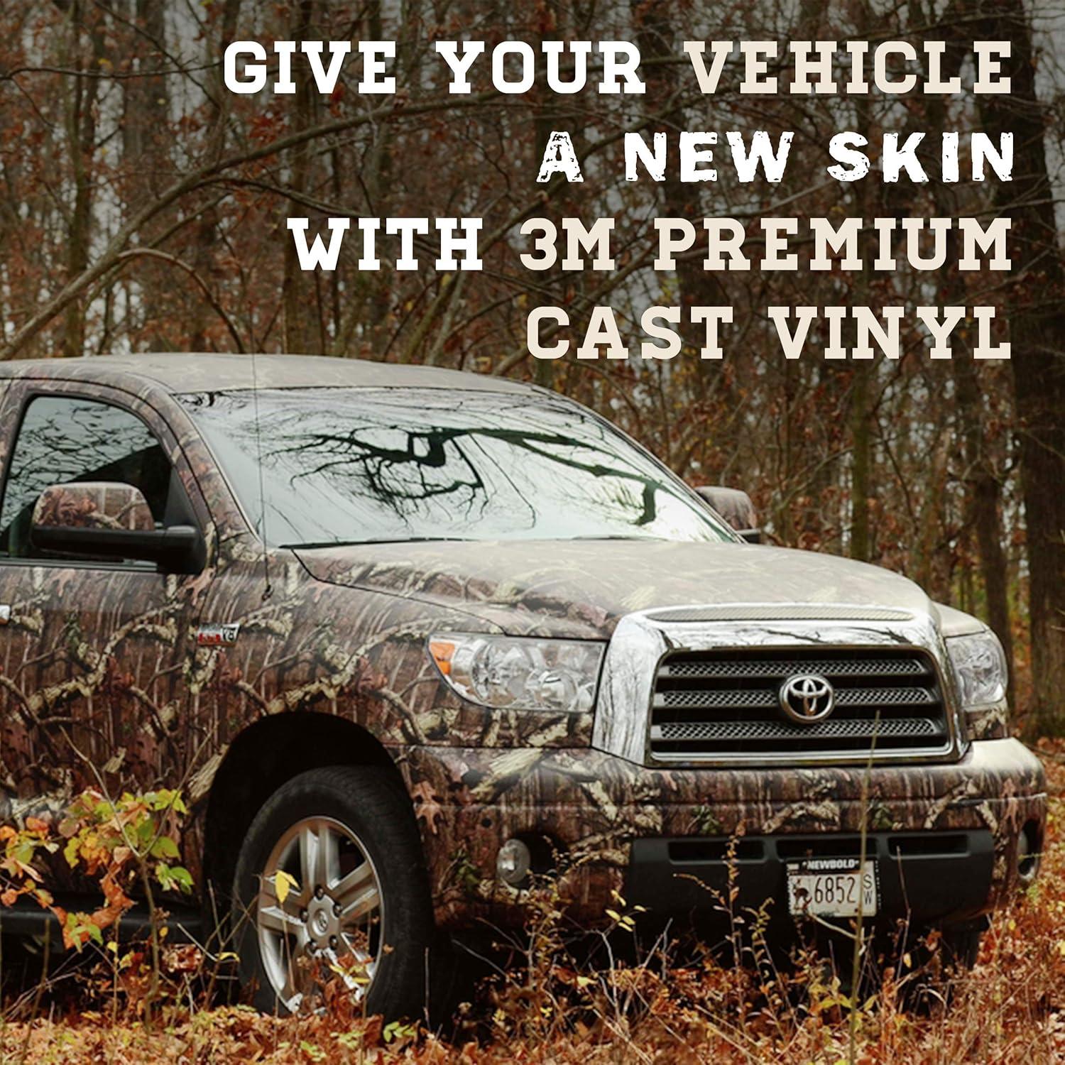 imageMossy Oak Graphics Full Body Obsession Camouflage Auto Wrap Camo Vinyl with A Matte Finish Extended Length Full Size Truck