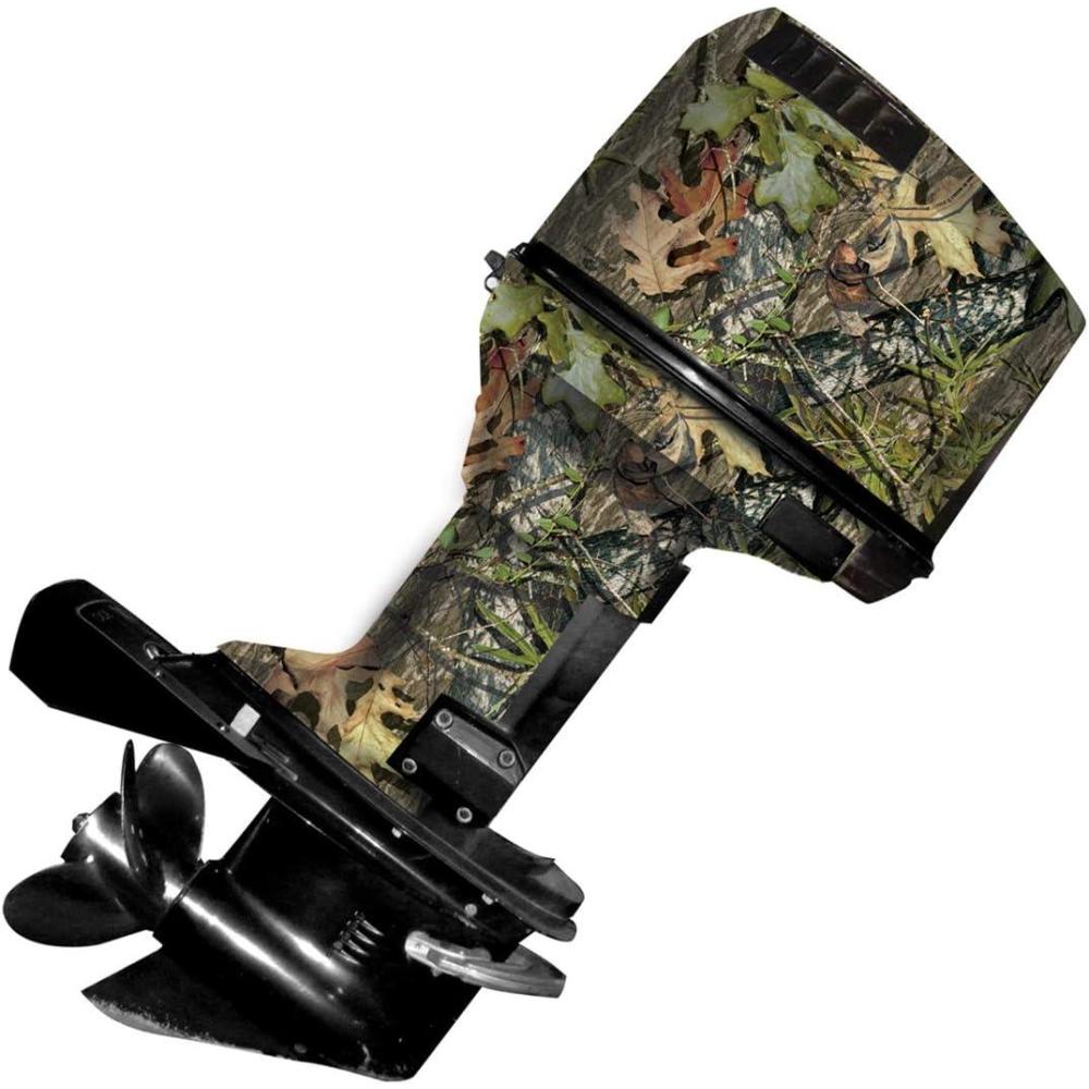 imageMossy Oak Graphics Obsession Camo Boat Motor Wrap Kit  Easy to Install Vinyl Wrap with Matte Finish  150 HP Or Less Kit