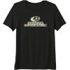 Mossy Oak Obsession Camouflage Classic Outdoors Logo Premium Tri-blend T-Shirt(Black)