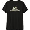 Mossy Oak Obsession Camouflage Classic Outdoors Logo Premium Tri-blend T-Shirt(Black)