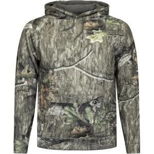Mossy Oak Performance Fleece Men’s Camo Hunting Hoodie(Country Roots)