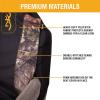 Browning unisex adult Universal (Single) Seat Cover, Buckmark (Mossy Oak Break-Up Country), Single US