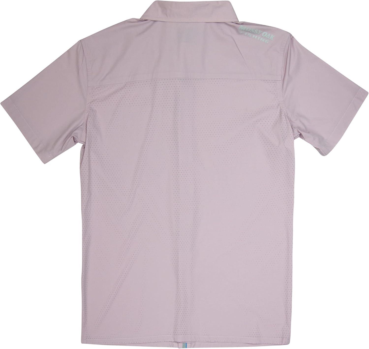 imageMossy Oak Mens Fishing Shirts Short Sleeve InshoreDream of Cotton