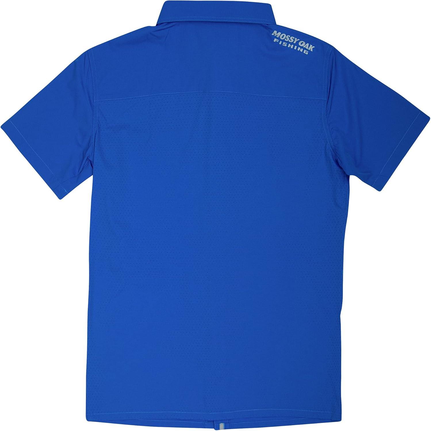 imageMossy Oak Mens Fishing Shirts Short Sleeve InshoreNobility