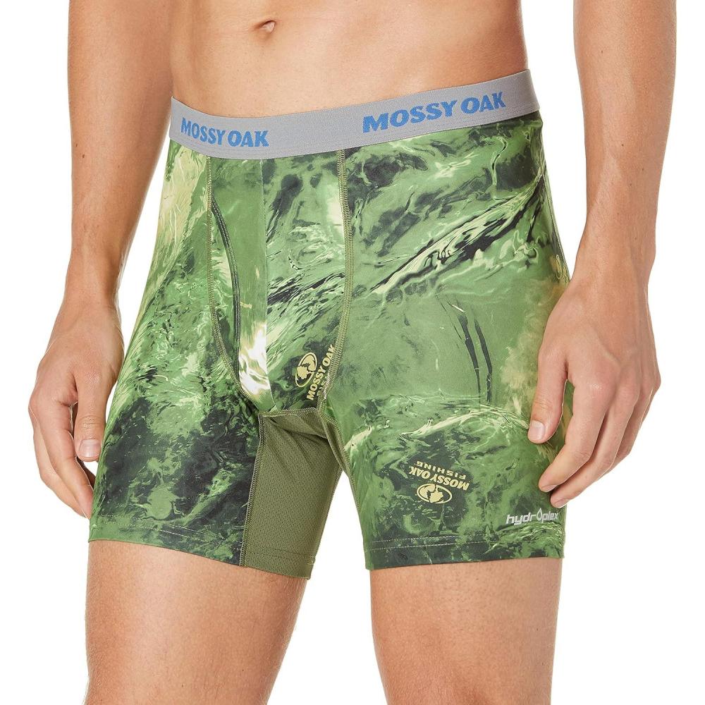 imageMossy Oak Fishing Mens Boxer Briefs Quick Dry ampamp Anti Chafing UnderwearConfluence