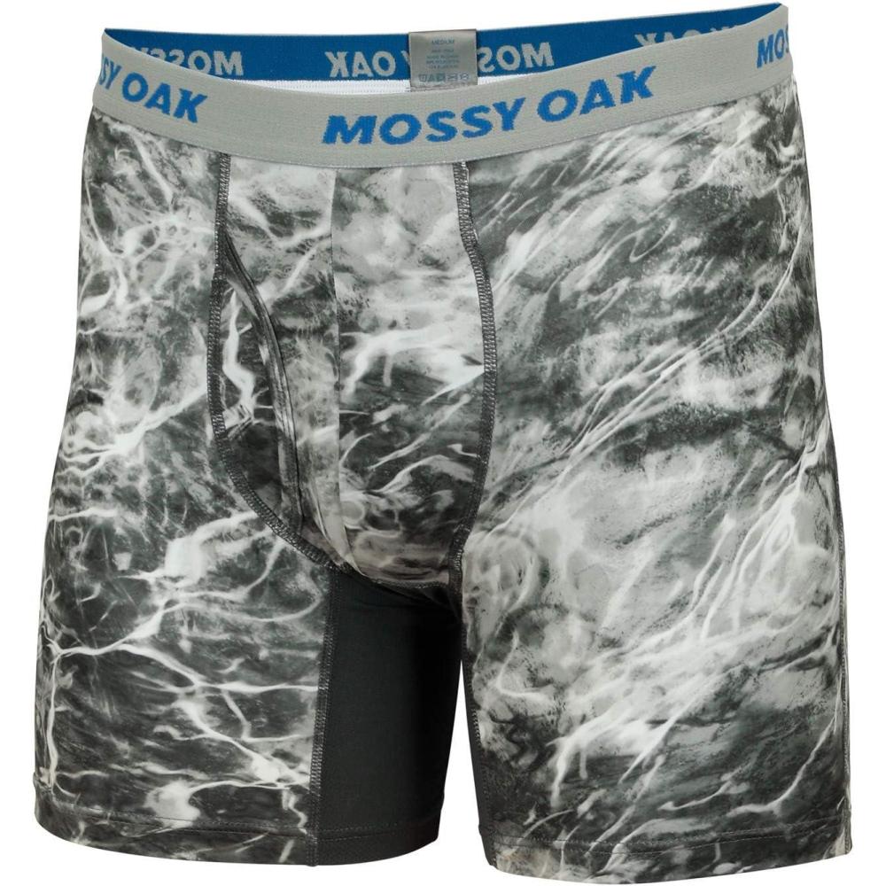 imageMossy Oak Fishing Mens Boxer Briefs Quick Dry ampamp Anti Chafing UnderwearManta