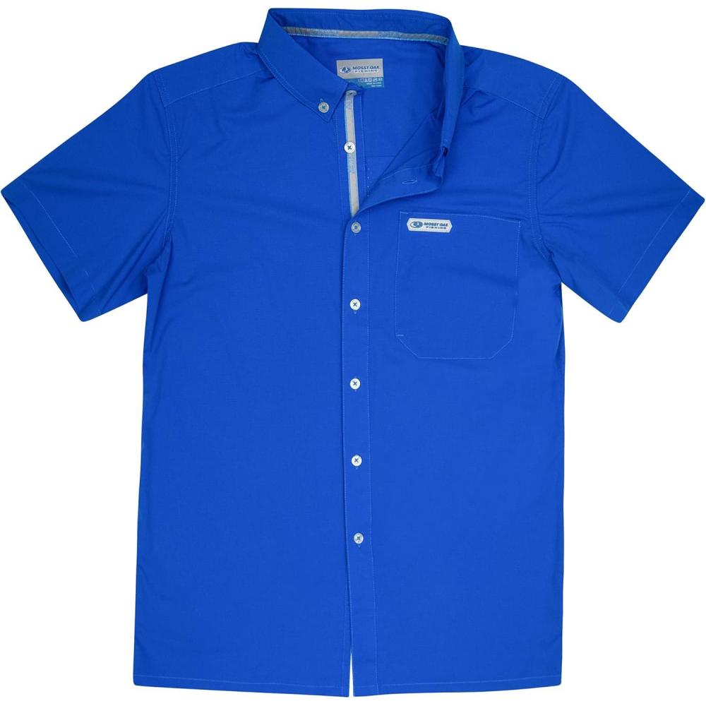 imageMossy Oak Mens Fishing Shirts Short Sleeve InshoreNobility