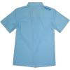 Mossy Oak Mens Fishing Shirts Short Sleeve Inshore(Cool Blue)