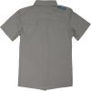 Mossy Oak Mens Fishing Shirts Short Sleeve Inshore(Cool Grey)