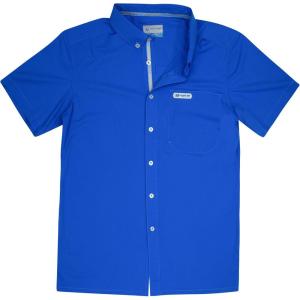 Mossy Oak Mens Fishing Shirts Short Sleeve Inshore(Nobility)