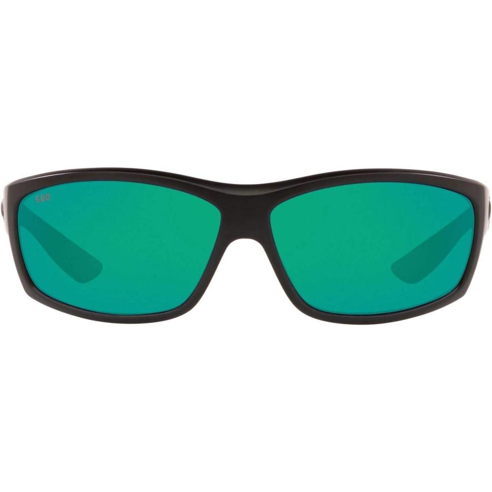 imageCosta Del Mar Mens Brine SunglassesBlackoutCopper Green Mirrored Polarized580g