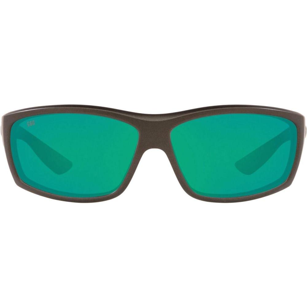 imageCosta Del Mar Mens Brine SunglassesMatte SteelCopper Green Mirrored Polarized580g