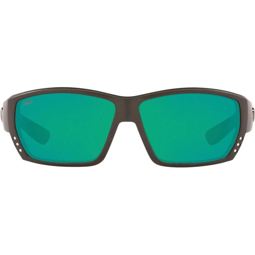 imageCosta Del Mar Mens Brine SunglassesMatte SteelCopper Green Mirrored Polarized580p