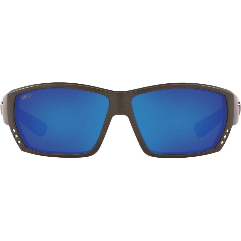 imageCosta Del Mar Mens Brine SunglassesMatte SteelGrey Blue Mirrored Polarized580p