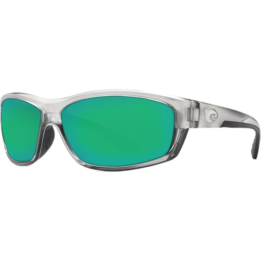 imageCosta Del Mar Mens Brine SunglassesSilverCopper Green Mirrored Polarized580p