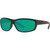 Costa Del Mar Men’s Brine Sunglasses(Blackout/Copper Green Mirrored Polarized-580g)