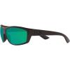 Costa Del Mar Men’s Brine Sunglasses(Blackout/Copper Green Mirrored Polarized-580g)