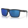 Costa Del Mar Men’s Brine Sunglasses(Matte Black/Blue Mirrored Polarized 580p)