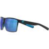 Costa Del Mar Men’s Brine Sunglasses(Matte Smoke Crystal/Blue Mirrored Polarized-580g)