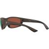 Costa Del Mar Men’s Brine Sunglasses(Matte Steel/Copper Green Mirrored Polarized-580g)