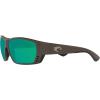 Costa Del Mar Men’s Brine Sunglasses(Matte Steel/Copper Green Mirrored Polarized-580p)