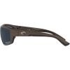Costa Del Mar Men’s Brine Sunglasses(Matte Steel/Grey Polarized-580p)