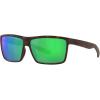 Costa Del Mar Men’s Brine Sunglasses(Matte Tortoise/Green Mirrored Polarized-580p)