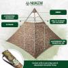 Nukem Grab & Go Hunting Ground Blind – Mossy Oak New Bottomland – Lightweight Stake-Free Pop Up Turkey & Deer Blind (Regular)