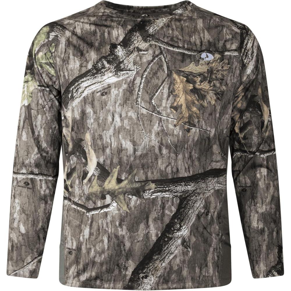 imageMossy Oak Mens Men Lightweight Camo Shirts HuntingCountry Roots