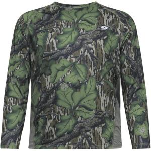 Mossy Oak Mens Men Lightweight Camo Shirts Hunting(Full Foliage)