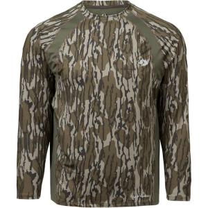 Mossy Oak Mens Men Lightweight Camo Shirts Hunting(Original Bottomland)