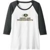 Mossy Oak Obsession Camouflage Classic Outdoors Logo Raglan Baseball Tee(Dark Heather Grey/White)