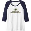Mossy Oak Obsession Camouflage Classic Outdoors Logo Raglan Baseball Tee(Navy Blue/White)