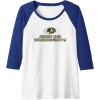 Mossy Oak Obsession Camouflage Classic Outdoors Logo Raglan Baseball Tee(Royal Blue/White)