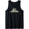Mossy Oak Obsession Camouflage Classic Outdoors Logo Tank Top(Black)