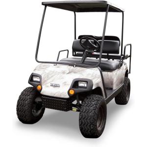 Mossy Oak Graphics Camouflage Golf Cart Wrap, no-fade 3M Vinyl with Matte Finish, Many Mossy Oak Patterns(Winter Brush)