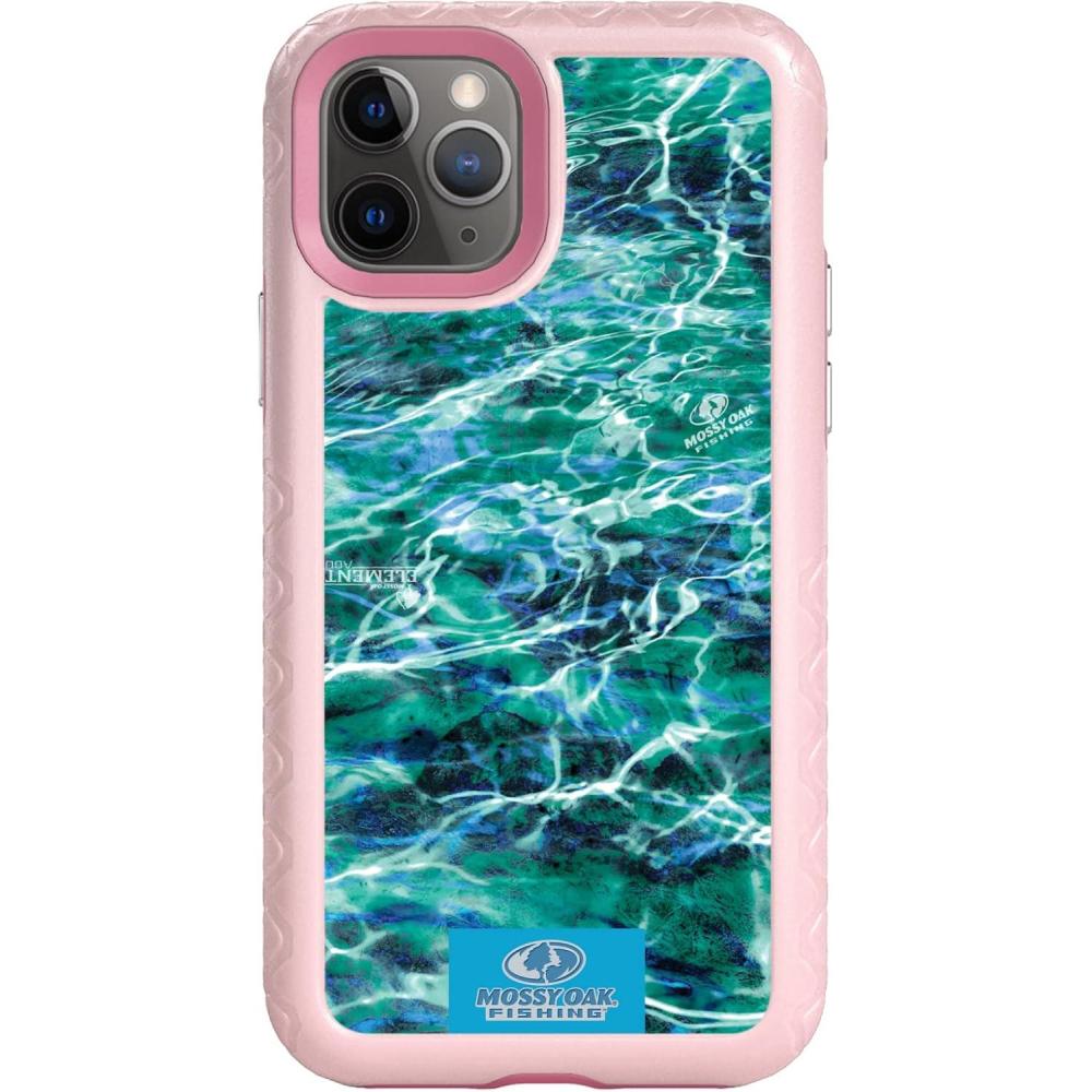 imagecellhelmet Mossy Oak  Agua Seafoam  DualLayer Case in Pink Magnolia Designed for iPhone 11 Pro Shock ampamp Drop Proof  Durable  As Seen on Shark Tank