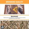 Browning Camo Dog Harness, No Pull Adjustable Reflective Pet Walking Vest(Shadow Grass Blades)