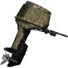Mossy Oak Graphics – 10005-20-BL Bottomland Camo Boat Motor Wrap Kit – Easy to Install Vinyl Wrap with Matte Finish – 20 HP Or Less Kit(Bottomland)