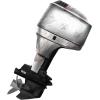 Mossy Oak Graphics – 10005-20-BL Bottomland Camo Boat Motor Wrap Kit – Easy to Install Vinyl Wrap with Matte Finish – 20 HP Or Less Kit(Winter Brush)
