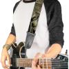 Mossy Oak Guitar Strap, Mossy Oak Break Up Infinity, 2 Inches Wide