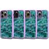 cellhelmet Mossy Oak | Agua Seafoam | Dual-Layer Case in Lilac Blossom Purple Designed for iPhone 13 Pro Max Shock & Drop Proof – Durable | As Seen on Shark Tank