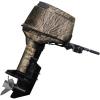Mossy Oak Graphics – 10005-20-BL Bottomland Camo Boat Motor Wrap Kit – Easy to Install Vinyl Wrap with Matte Finish – 20 HP Or Less Kit(Brush)