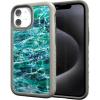 cellhelmet Mossy Oak | Agua Seafoam | Dual-Layer Case in Gray Designed for iPhone 13 Mini Shock & Drop Proof – Durable | As Seen on Shark Tank