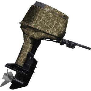 Mossy Oak Graphics – 10005-20-BL Bottomland Camo Boat Motor Wrap Kit – Easy to Install Vinyl Wrap with Matte Finish – 20 HP Or Less Kit(Bottomland)
