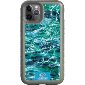 cellhelmet Mossy Oak | Agua Seafoam | Dual-Layer Case in Olive Drab Green Designed for iPhone 11 Pro Shock & Drop Proof – Durable | As Seen on Shark Tank