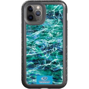 cellhelmet Mossy Oak | Agua Seafoam | Dual-Layer Case in Onyx Black Designed for iPhone 11 Pro Shock & Drop Proof – Durable | As Seen on Shark Tank